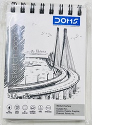 DOMS A6 150GSM Sketch Book - 100pgs